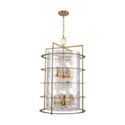 ARTCRAFT BURFORD 12-LIGHT CHANDELIER AC11812BB edmonton