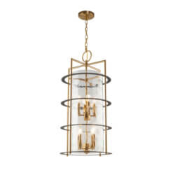 ARTCRAFT BURFORD 8-LIGHT CHANDELIER AC11818BB kelowna