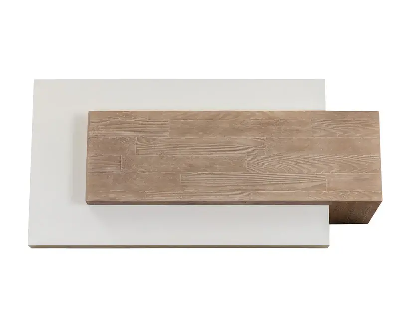 SUNPAN HERRIOT COFFEE TABLE LIGHT BROWN 111370 port perry