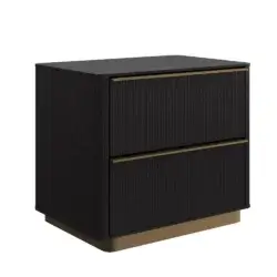 SUNPAN KALLA NIGHTSTAND CHARCOAL 111674 kingston