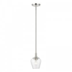 LIVEX LIGHTING WILLOW PENDANT BRUSHED NICKEL 46721-91 vancouver