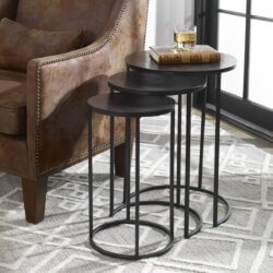 NESTING TABLES SET OF THREE 00032w peterborough