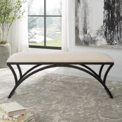 UTTERMOST BENCH W23010 caledon
