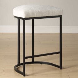 COUNTER STOOL MATTE BLACK 04032w quebec city