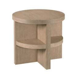 HAMMARY INDIYA ROUND END TABLE 376-916 halifax