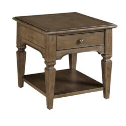 HAMMARY MARIBELLE RECTANGULAR DRAWER END TABLE 373-915 cornwall