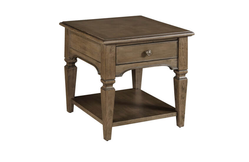 HAMMARY MARIBELLE RECTANGULAR DRAWER END TABLE 373-915 cornwall