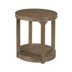 HAMMARY MARSHAM-HAMILTON OVAL END TABLE 371-914 kingston