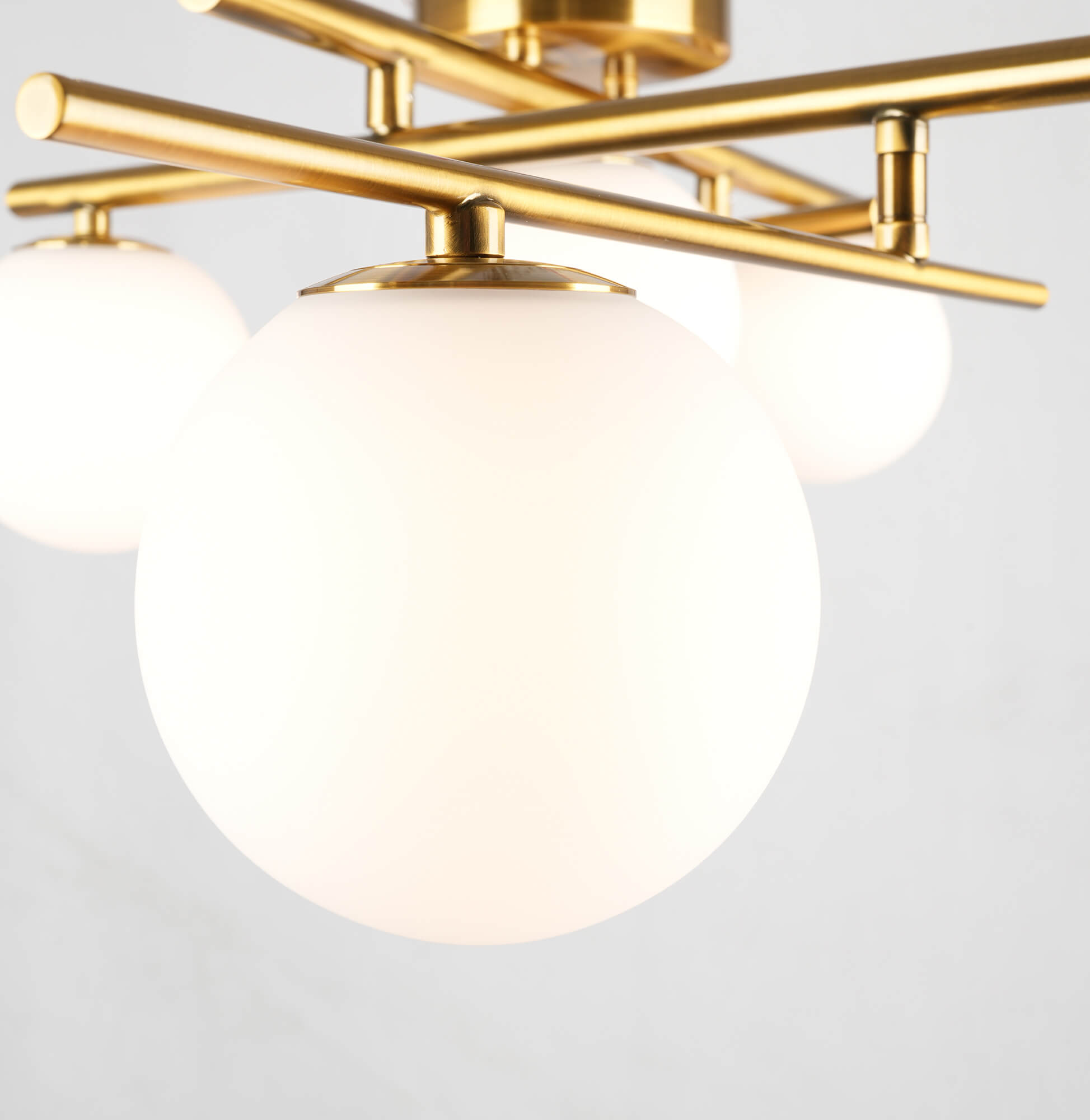 ARTCRAFT MODENA 5 LIGHT SEMI-FLUSH MOUNT AC11975BR montreal