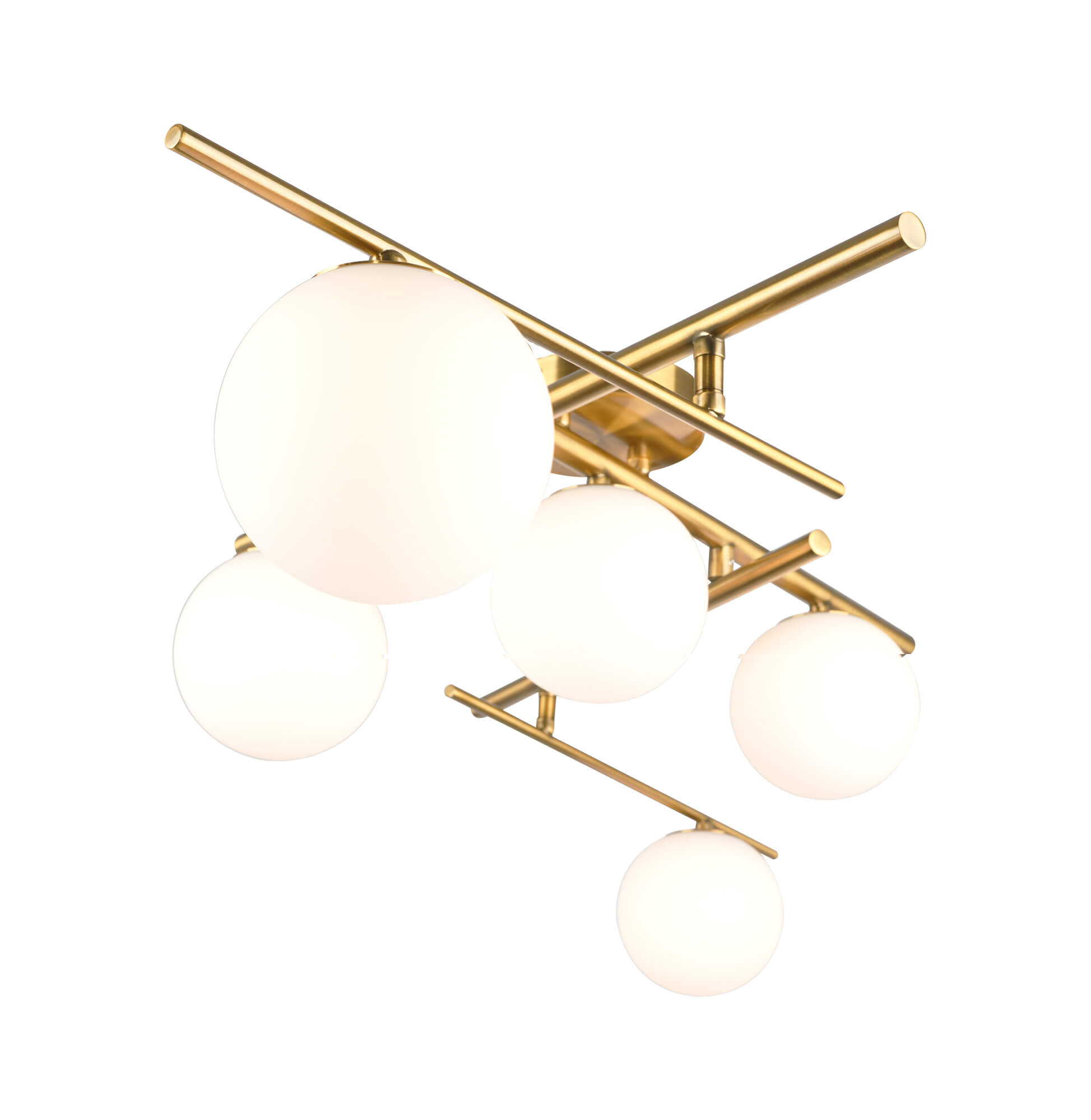 ARTCRAFT MODENA 5 LIGHT SEMI-FLUSH MOUNT AC11975BR montreal