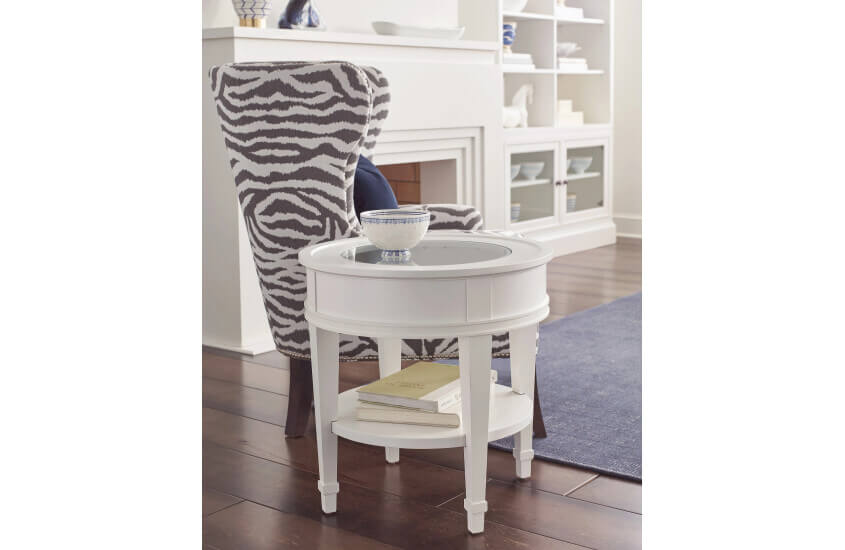 HAMMARY ROUND END TABLE 267-916 king city