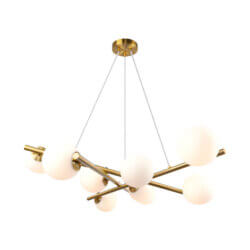 ARTCRAFT MODENA 9 LIGHT CHANDELIER AC11979BR perth