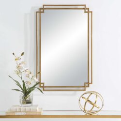 BRUSHED GOLD MIRROR 76500w uxbridge
