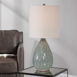 CERAMIC TABLE LAMP 1-16062w montreal
