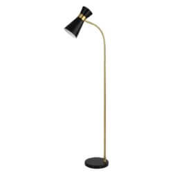 BLACK FLOOR LAMP 1-22162w kleinburg