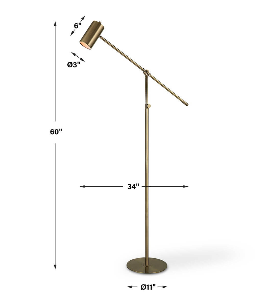 FLOOR LAMP 1-42162w uxbridge