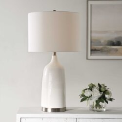 CERAMIC TABLE LAMP 1-93162w king city