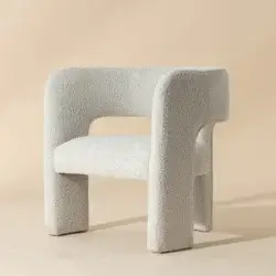 SUNPAN ISIDORE LOUNGE CHAIR WHITE 109722 perth