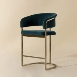 SUNPAN MARRIS COUNTER STOOL DANNY TEAL GOLD 109748 kleinburg