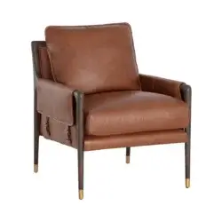 SUNPAN MAUTI ARMCHAIR BROWN TOBACCO 110571 king city