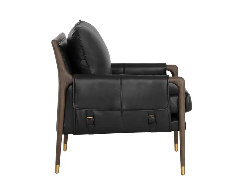 SUNPAN MAUTI ARMCHAIR DISTRESSED BROWN 110572 burlington