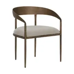 SUNPAN ZANATTA DINING ARMCHAIR TAUPE GREY 110998 toronto