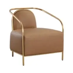 SUNPAN CICERO LOUNGE CHAIR COGNAC 111329 edmonton