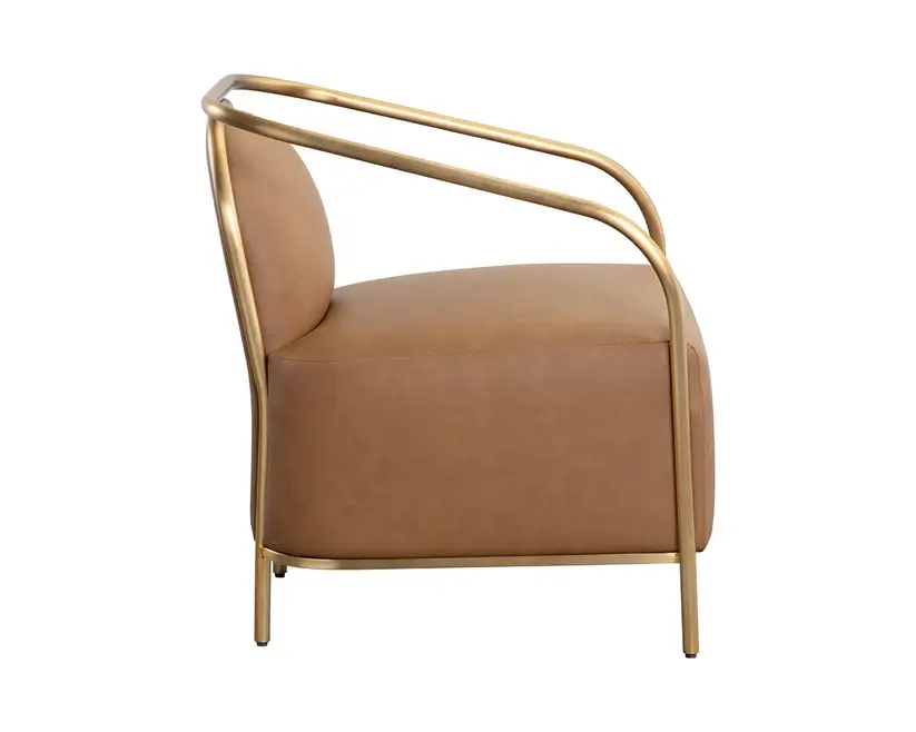 SUNPAN CICERO LOUNGE CHAIR COGNAC 111329 edmonton
