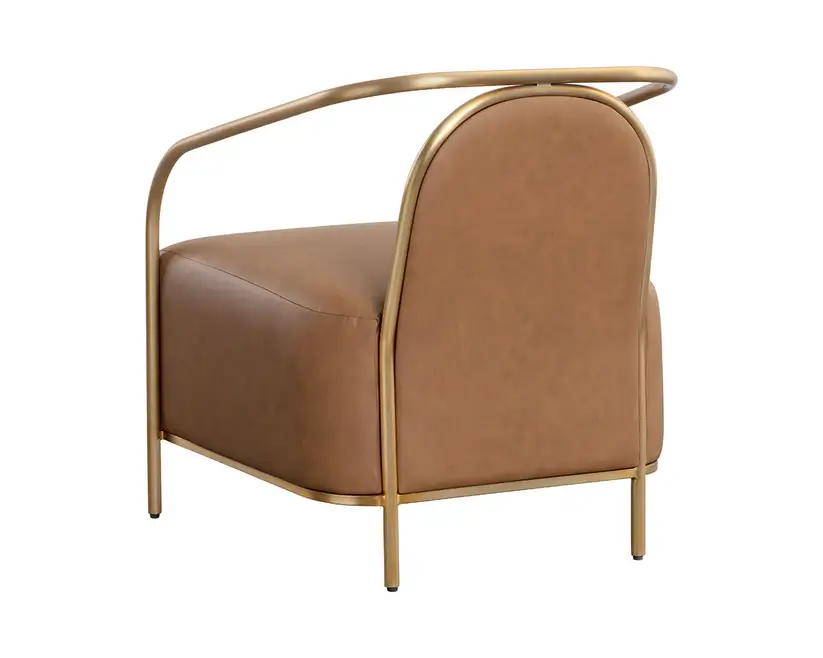 SUNPAN CICERO LOUNGE CHAIR COGNAC 111329 edmonton