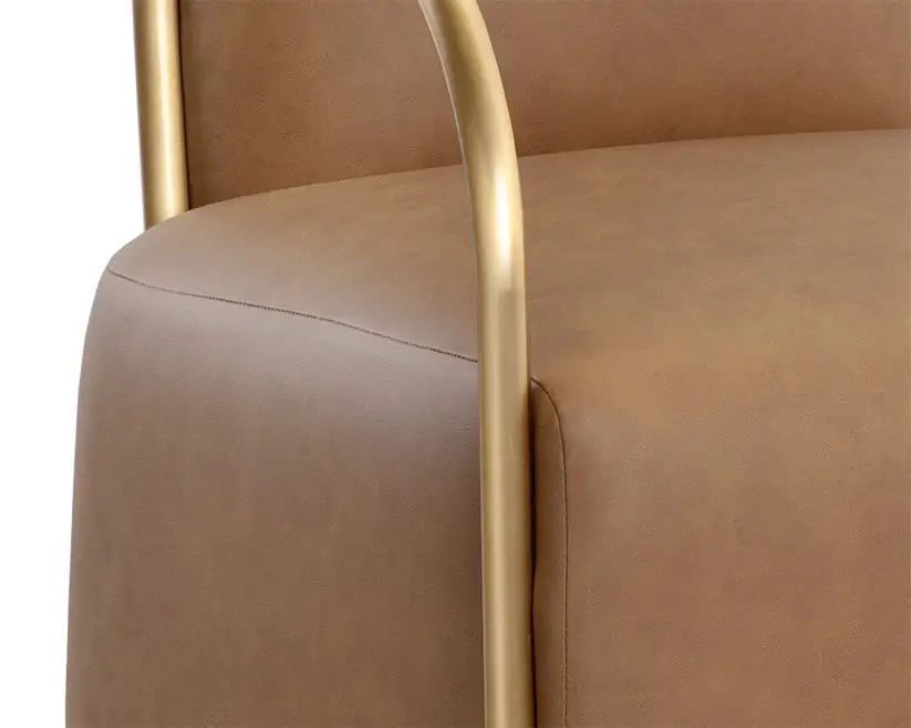SUNPAN CICERO LOUNGE CHAIR COGNAC 111329 edmonton