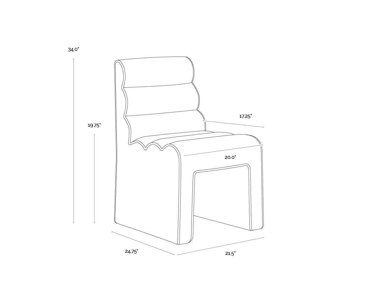 SUNPAN STUART DINING CHAIR MEG GOLD 111362 vaughan