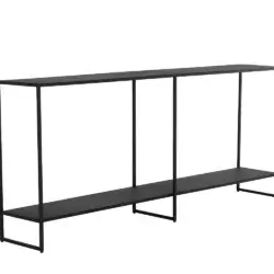 SUNPAN EIFFEL CONSOLE TABLE BLACK 111603 monton