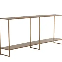 SUNPAN EIFFEL CONSOLE TABLE ANTIQUE BRASS 111604 quebec city