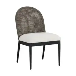 SUNPAN CALANDRI DINING CHAIR BLACK SET OF TWO 111684 king city