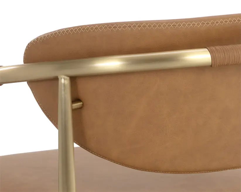 SUNPAN HELOISE LOUNGE CHAIR MILIKEN COGNAC 112062 godridge