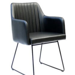 FURNISHINGS' MATE ALAIN CHAIR SET OF TWO DC 623-BL-SLED perth