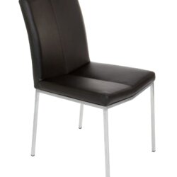 FURNISHINGS' MATE CECIL CHAIR BLACK SET OF TWO DC 060-BL king city