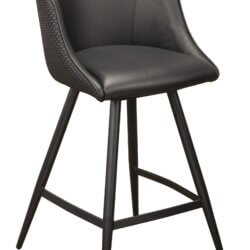 FURNISHINGS' MATE CELINE STOOL BLACK SET OF TWO CS 6405-BL perth