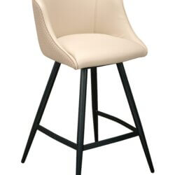 FURNISHINGS' MATE CELINE STOOL ECRU SET OF TWO CS 6405-ECR vaughan