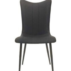 FURNISHINGS MATE CLAUDIA CHAIR BLACK SET OF TWO DC 372-BL brockville