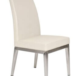 FURNISHINGS' MATE ERIKA CHAIR CREAM SET OF TWO DC 357-CRM-SS waterloo