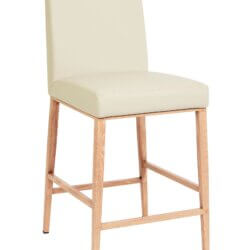 FURNISHINGS' MATE ERIKA COUNTER STOOL CREAM SET OF TWO CS 280-CRM montreal