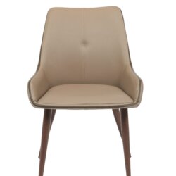 FURNISHINGS MATE ETNA CHAIR TAUPE SET OF TWO DC H107C-LT-BW king city