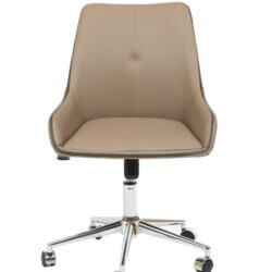 FURNISHINGS MATE ETNA OFFICE CHAIR TAUPE H107C-LT-OC perth