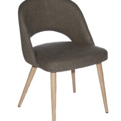 FURNISHINGS MATE HENRICK CHAIR SLATE FABRIC SET OF TWO DC T11-SL-WO brockville