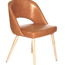 FURNISHINGS MATE HENRICK CHAIR TAN SET OF TWO DC T11-TN-WO waterloo