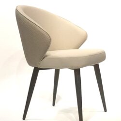 FURNISHINGS MATE JULIE CHAIR ECRU SET OF TWO DC 430-ECR king city