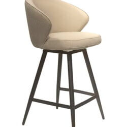 FURNISHINGS MATE JULIE COUNTER STOOL ECRU SET OF TWO CS 6430-ECR quebec city