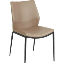 FURNISHINGS MATE KA CHAIR TAUPE SET OF TWO DC 034-LT montreal