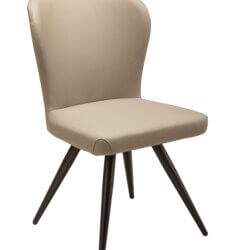 FURNISHINGS' MATE AMELIE CHAIR LITE TAUPE SET OF TWO DC 402-LT-MB vancouver